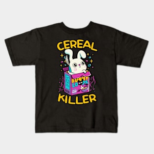 Cereal Killer Psycho Bunny by Tobe Fonseca Kids T-Shirt